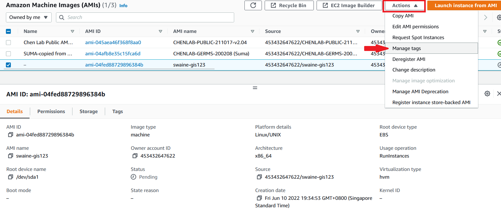 AWS Management Console