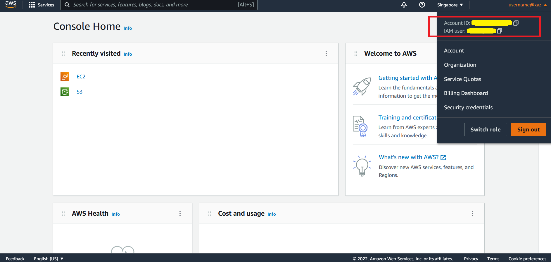 AWS Management Console