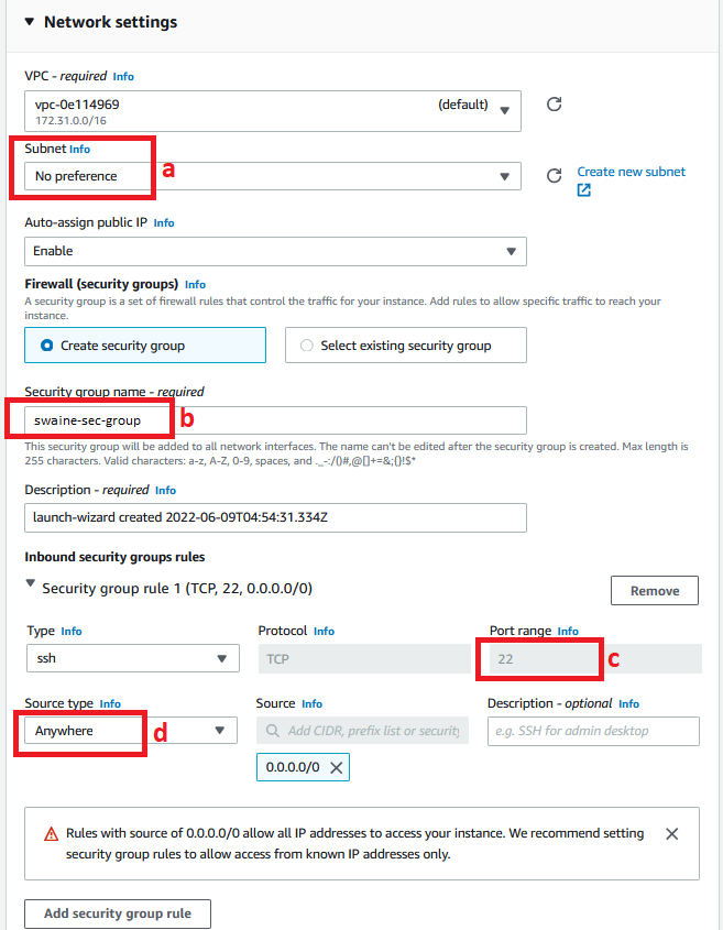 EC2ConfigSecGroups