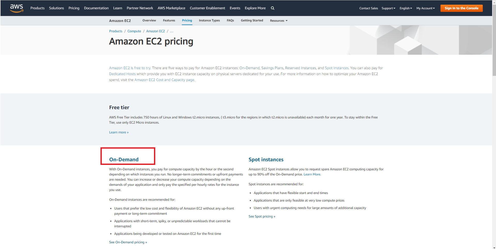 AWS Management Console