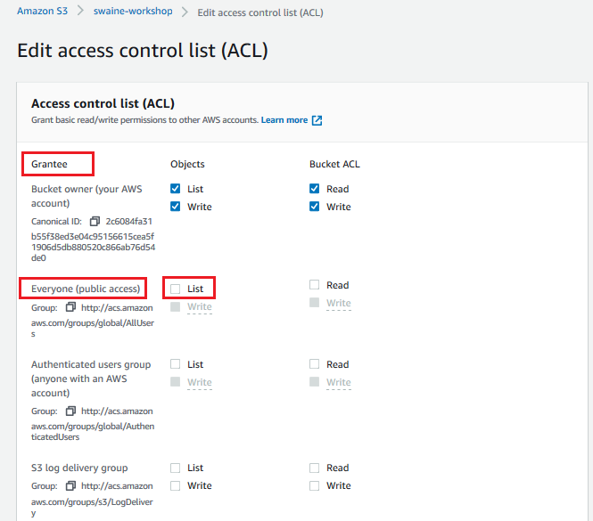 AWS Management Console